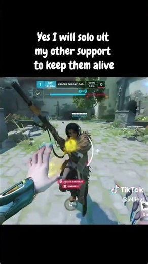 Yes I will Solo Ult on pure whim #overwatch2