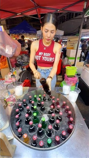 1-Second Frozen Coke Slushie Magic! 🥤❄️ #shorts