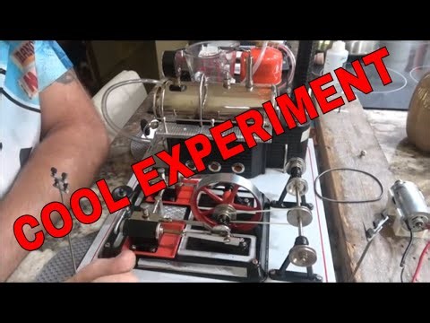 Wilesco D22 Experiment And Running The D16 and D14