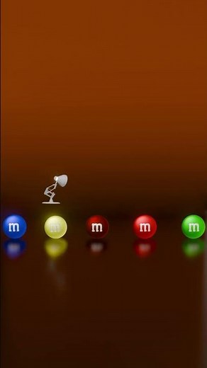 Pixar's take on M&M's is insane 🎬 #animation #mms #pixar