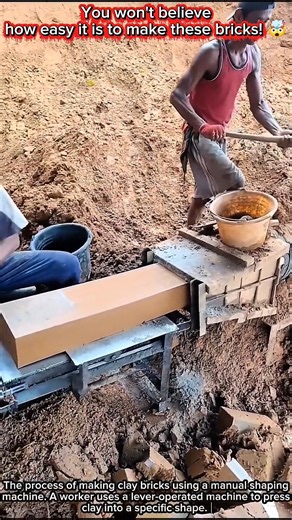You won't believe how easy it is to make these bricks! 🤯