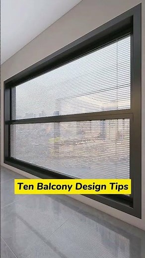 Balcony Design tips
