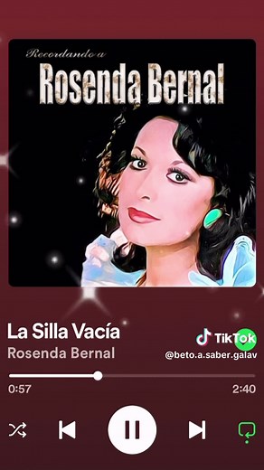 Rosenda Bernal - La Silla Vacía: Emotiva Canción Ranchera