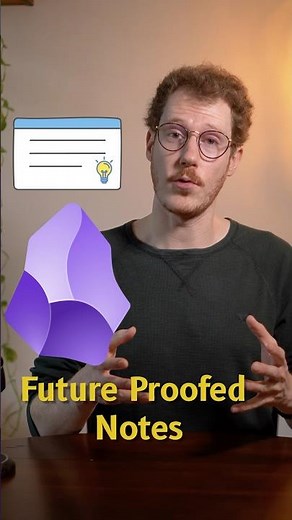 Future-Proofing Notes 📝 Why Obsidian? #obsidian #notetaking #ai