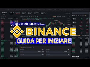 Binance Tutorial ITA - Italian Guide for Beginners (updated)