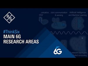 Discover the main 6G research areas