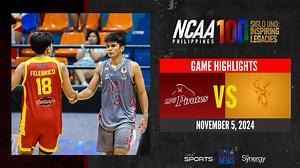 10K views · 47 reactions | LPU vs. San Sebastian (Men's Basketball Round 2)  The LPU Pirates snapped their three-game losing streak with a 93-85 victory over the San Sebastian Stags in Round 2! With the win, the centennial season hosts are now 7-8 on the season and right in the mix of the Final Four race. Watch the full highlights of the game in this video. #NCAASigloUno #GMASports | GMA Sports PH | Facebook