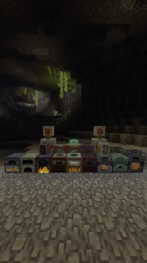 Mod Block Showcase - 31 - Stone Functional Block Variants #minecraft #moddedminecraft #gaming