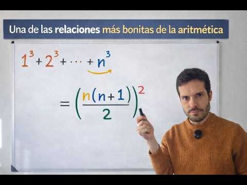 La sorprendente fórmula de la suma de los cubos de los números naturales