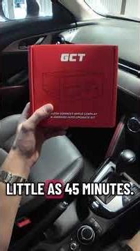 Our quick and easy CarPlay upgrade for Mazda Connect #carplay #androidauto #mazda