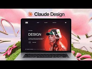 I made this AMAZING Hero Section Completely using AI | Claude Design Tutorial