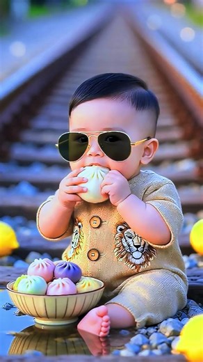 Cute Baby in Luxury Beige Romper #cute #ai #baby #cutebaby #viral #cutebabies #aibaby #shorts