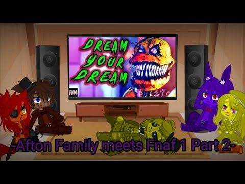Afton Family meets Fnaf 1 Part 2 | New AU | Read the Description