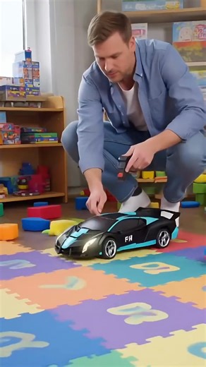 🚗✨ One-Button Magic – RC Car Transforms into Robot! Watch this 2-in-1 RC toy instantly shift from a drift-ready car to a 360° spinning robot – complete with dynamic sound & light effects for double the excitement! 🔥 Why Kids Love It: ✅ Instant Transformation – One tap switches between car and robot ✅ 360° Drift & Spin – Smooth controls for epic moves ✅ Sound Light Effects – Engine revs, robot voices, and colorful LEDs ✅ Two Play Modes – Race it as a car, battle as a robot – never gets old! ✅ P