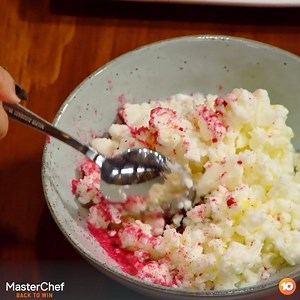 That moment when the student becomes the master 💖 Congratulations Laura Cassai- Masterchef Australia 2014 on a knockout dish 🙌 | MasterChef Australia