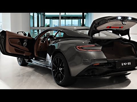 2022 Aston Martin DB11 V12 AMR - coupe interior and exterior reveal