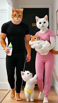 #cat preganet #ai #cartoon #shortvideo #funny #vaishalichaudharykhutail