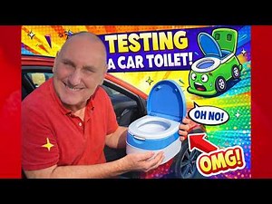 I Tested a Portable Car Toilet So You Don’t Have To 🚗💩 (Emergency Road Trip Experiment!)