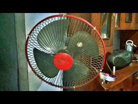 Old Maspion stand fan... with 4 BLADES!!!