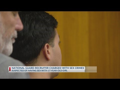 National Guard recruiter charged with sex crimes