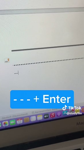 Wie man Linien in Word erstellt