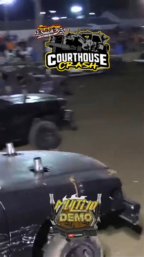 The 2025 Courthouse Crash demolition derby sponsored by Adept Products Derby Parts will be on April 26th at the Fayette County Fairgrounds in Washington Courthouse, OH. All classes will be one shot deals. Tickets will be sold at the gate and will be $20 for adults, $10 for kids ages 6 to 14, and kids 5 and under are free. | Smash It Demolition Derby