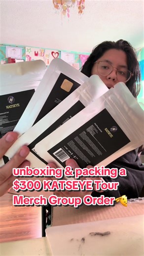 Unboxing KATSEYE Tour Merch Group Order