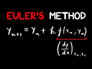 5.1 Euler’s Method | Runge-Kutta 1st Order | Solution of ODE | Derivation | Example | NM