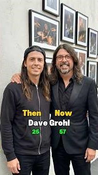 Foo Fighters Members Then and Now