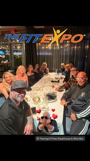 Shawn Ray on Instagram: "Power Dinner before the Power Weekend 🥂 #TheFitExpoLA"