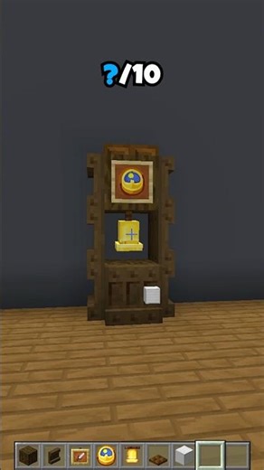 ZEGAR w MINECRAFT! #shorts