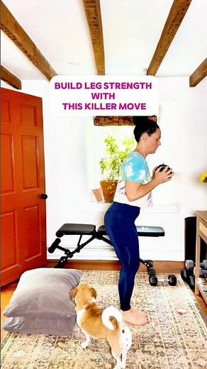Single Leg Squat Challenge 🔥 (Concentric Only!) #fitnessover40