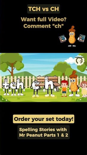 TCH vs CH Spelling Rule Explained! 📝 #Phonics