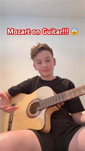 Mozart on Guitar #guitar #musiclovers #singing #mozart #ilovemusic