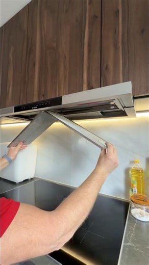 Quick Kitchen Hood Cleaning — Before & After in 5 Minutes