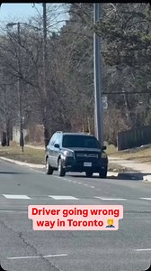 8.8K views · 3.7K reactions | Driver spotted going the wrong way on a busy road in Toronto  . Credit ( : tt // frostbyte.network) #toronto #torontoontario #northyork #vaughan #scarborough #mississauga #ontario #canada #nmgtoronto #northlytoronto | Northly Toronto | Facebook