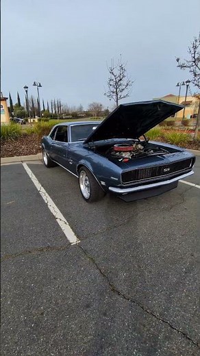 1967 Chevrolet Camaro SS 396ci V8 engine (Blue)