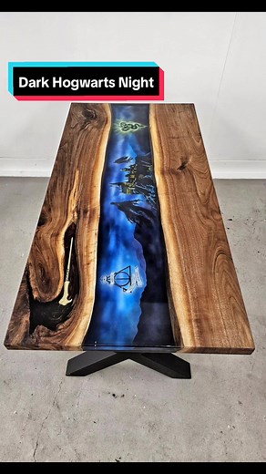 Dark Night at Hogwarts Desk