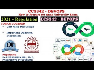 Anna University Exam Preparations - CCS342 Devops Important Questions
