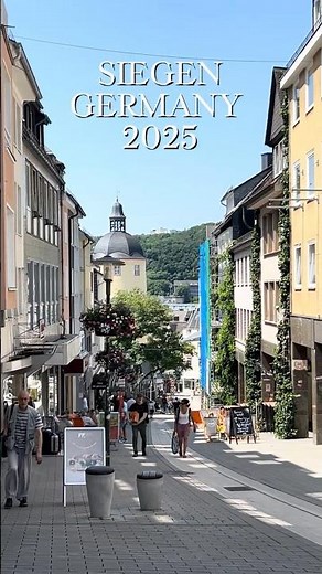 SIEGEN 🇩🇪 walking tour - what to see in 1 day in old town Siegen, Germany #travel #europe