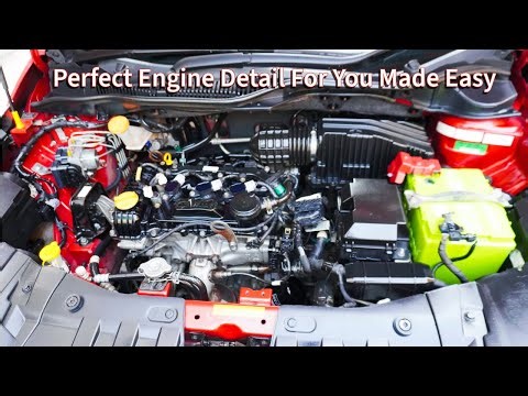 Perfect Engine Detail For You Made Easy #cardetailing