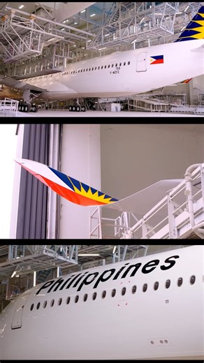 PAL proudly paints the skies with Philippine pride with the upcoming arrival of its newest fleet member, the Airbus A350-1000 🇵🇭🛬 | Philippine Airlines