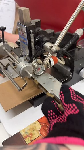 1.7K views | A labor of LOVE- personalized bibles make the perfect gift. We offer hot foil stamping using our old school letter press. Make an appt to drop off your bible and we will do our magic. #hotfoilprinting #bible #personalizedbible | Designs by Hope Yoder | Facebook