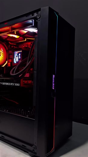AMD Ryzen 7 5700X Processor Gigabyte B550M K Motherboard Kingston 1 TB Gen 4 NVME SSD Corsair Vengeance 16GB DDR4 3600MHZ RAM Lovingcool Temp Display Dual AIO Liquid Cooler - Black Edition Huntkey GS450S PC Casing - Black Edition Asiahorse Dawn Pro 3 in 1 ARGB Cooling Fans - Black Edition PNY Geforce RTX 5060 8GB Graphics Card OC Edition Goldkist 650 Watt Power Supply 80 Certified Bronze | Kunyo Gears Limited