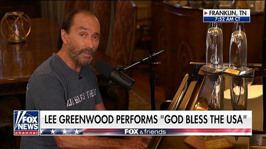 379K views · 11K reactions | Lee Greenwood performs “God Bless the U.S.A.” on "Fox & Friends." #ProudAmerican | Fox News | Facebook