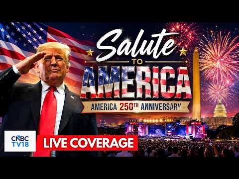 America 250 LIVE: Trump Celebrates The United States' 250th Anniversary | Salute To America | N18G