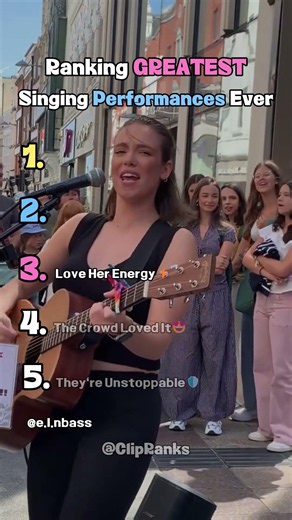 Ranking GREATEST Singing Performances Ever⭐🏆