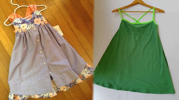 A Stylish Summer Dress Coming Together by Sewing
