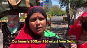 263K views · 562 reactions | "We don't have food. Our village in Uttar Pradesh is 300 kms away from Delhi. We will walk there if we don't find a bus." The BBC's Vikas Pandey reports on the hundreds of migrant workers trying to get home after the 21-day lockdown was announced on 25 March. Video edited by Anshul Verma. | BBC News India | Facebook