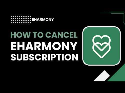 How to cancel eHarmony subscription